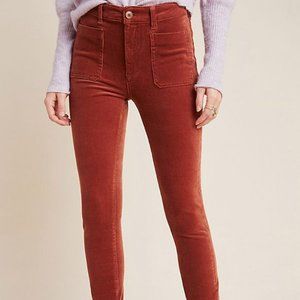 WORN TWICE! Anthropologie Pilcro High-Rise Skinny Corduroy Pants